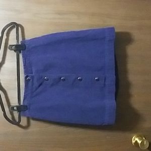 Old Navy button down corduroy mini skirt